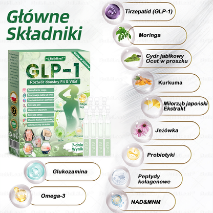 💥Oficjalny sklep Polska | BuildLeaf® GLP-1 8-w-1 Fit & Vital Rozwiązanie (Jednorazowe dziennie, widoczne zmiany w ciągu 7 dni) ✅ Otyłość, zdrowie sercowo-naczyniowe, cukrzyca, bezdech senny, zdrowie jelit, problemy ze stawami i inn）