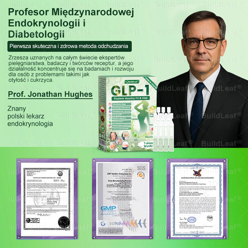 💥Oficjalny sklep Polska | BuildLeaf® GLP-1 8-w-1 Fit & Vital Rozwiązanie (Jednorazowe dziennie, widoczne zmiany w ciągu 7 dni) ✅ Otyłość, zdrowie sercowo-naczyniowe, cukrzyca, bezdech senny, zdrowie jelit, problemy ze stawami i inn）